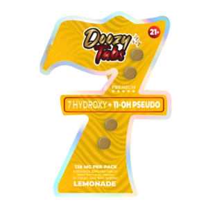 DOOZY TABS 7-HYDROXY + 11-OH PSEUDO TABLETS 32MG 4CT - LEMONADE