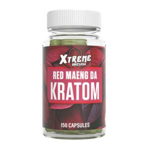 XTREME SPECIOSA KRATOM CAPSULES 150CT - RED MAENG DA