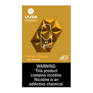 VUSE ALTO PODS GOLDEN TOBACCO 1.8ML - 5% 2 PACK
