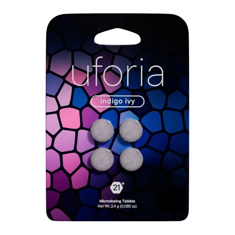 UFORIA 4-HYDROXY MICRODOSING TABLETS 5MG 4CT - INDIGO IVY
