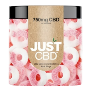 JUST CBD GUMMIES 750MG - WATERMELON RINGS