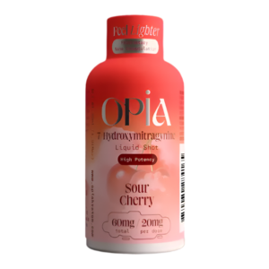 OPIA 7-HYDROXYMITRAGYNINE LIQUID SHOT 30ML 60MG - SOUR CHERRY