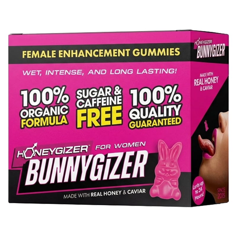 HONEYGIZER BUNNYGIZER BOX OF 24 - CAVIAR 12