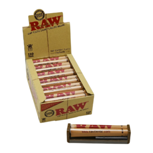 RAW ROLLING MACHINE - 110MM WORKS W/ KING SIZE BOX OF 12