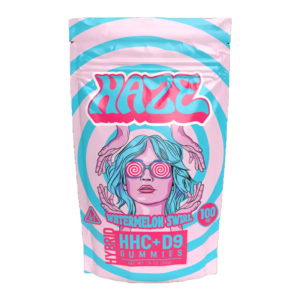 HAZE THCA GUMMIES - 100MG WATERMELON SWIRL
