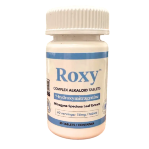 ROXY COMPLEX ALKALOID 7-HYDROXYMITRAGYNINE TABLETS BOTTLE 16MG 30CT - UNFLAVORED