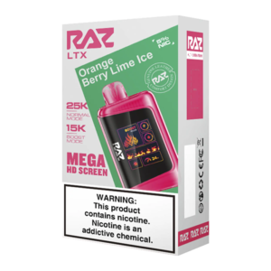 RAZ LTX25000 STANDARD EDITION - ORANGE BERRY LIME ICE