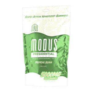 MODUS PRESIDENTIAL BLEND 5000MG GUMMIES - TROPICAL BLISS SATIVA