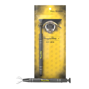 HONEYBEE HERB DAB TOOLS - STAINLESS STEEL DC - BLACK