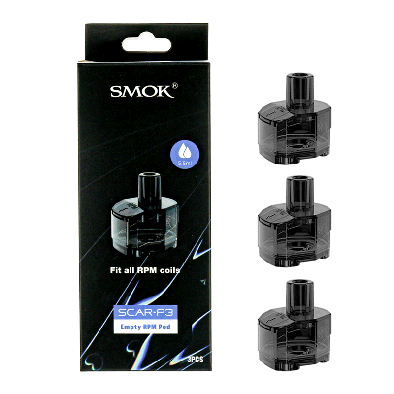 SMOK SCAR-P3 POD 3PCS - EMPTY RPM