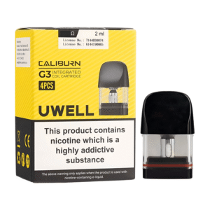 UWELL CALIBURN G3 POD CARTRIDGE 4PCS - 0.4 OHMS
