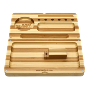 RAW BACKFLIP ROLLING TRAY - STRIPED BAMBOO
