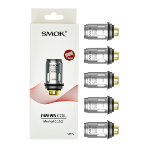 SMOK VAPE PEN COIL 5PCS - MESHED 0.15 OHMS