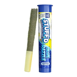 STUFF'D HASH HOLE PREROLL 2G THC-P DOUBLE STUFF'D - BLUE RAZZLE SATIVA