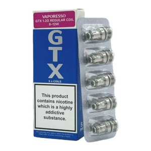 VAPORESSO GTX REGULAR COIL 5PCS - 1.2 OHMS