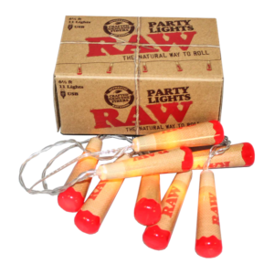 RAW CONE PARTY LIGHTS 6 1/2 FT