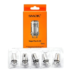 SMOK VAPE PEN COIL 5PCS - 0.25 OHMS