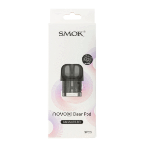 SMOK NOVO X CLEAR POD 3PCS - DC 0.80 OHMS MTL