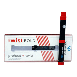 VAPE GEAR TWIST BOLD - BLACK RED