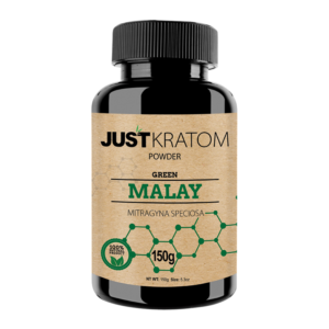 JUST KRATOM POWDER 150 GRAMS - GREEN MALAY