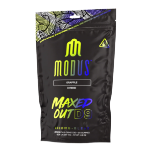 MODUS MAXED OUT BLEND D9 1000MG GUMMIES 50MG 20CT - GRAPPLE HYBRID