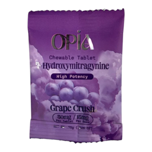 OPIA 7-HYDROXYMITRAGYNINE CHEWABLE TABLETS 30MG 1CT - GRAPE CRUSH