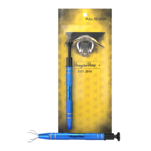 HONEYBEE HERB DAB TOOLS - STAINLESS STEEL DC - BLUE