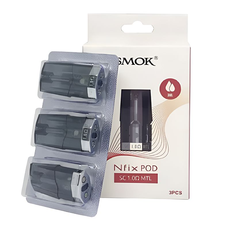 SMOK NFIX POD 3PCS - SC 1.0 OHMS MTL