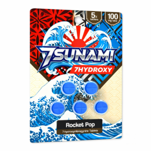 TSUNAMI 7-HYDROXY TABLETS 100MG 5CT - ROCKET POP