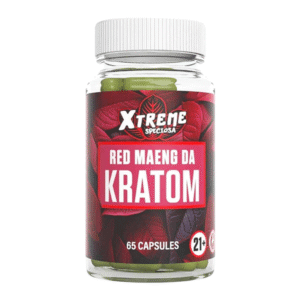 XTREME SPECIOSA KRATOM CAPSULES 65CT - RED MAENG DA