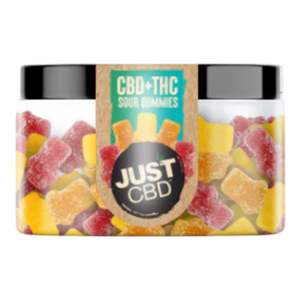 JUST CBD+THC GUMMIES 250MG - SOUR GUMMIES