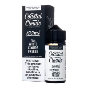 COASTAL CLOUDS 100ML 6MG - ICED WHITE CLOUDS FREEZE