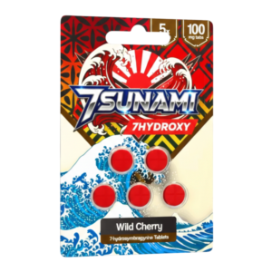 TSUNAMI 7-HYDROXY TABLETS 100MG 5CT - WILD CHERRY