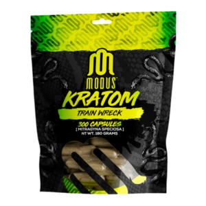 MODUS KRATOM CAPSULES 300CT - TRAIN WRECK