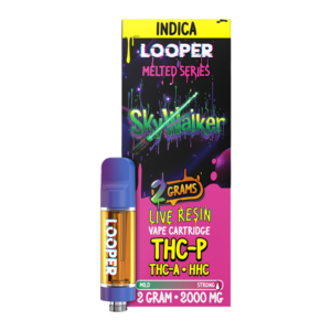 LOOPER MELTED SERIES LIVE RESIN 2G CARTRIDGE - SKYWALKER INDICA