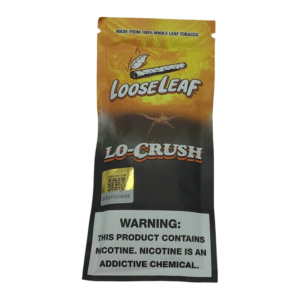 LOOSE LEAF PIPE TOBACCO 3.5G BOX OF 10 - LO-CRUSH