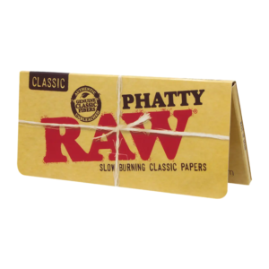 RAW ROLLING PAPER BOX - PHATTY CLASSIC BOX OF 24