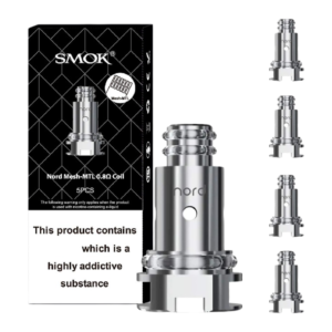 SMOK NORD COIL 5PCS - DC 0.80 OHMS MTL