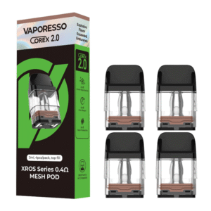 VAPORESSO COREX 2.0 XROS SERIES POD 4PCS - 0.40 OHMS MESH 3ML