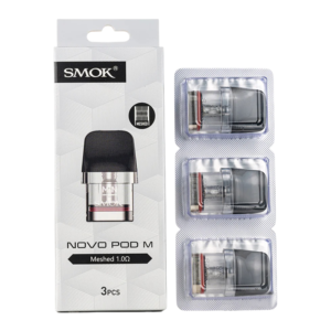 SMOK NOVO M PODS 3PCS - MESH 1.0 OHMS
