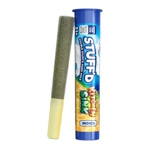 STUFF'D HASH HOLE PREROLL 2G THC-A DOUBLE STUFF'D - KITCHEN SINK INDICA