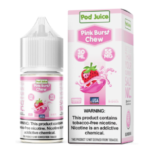 POD JUICE SALT NIC 30ML 55MG - PINK BURST CHEW