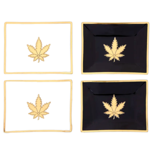 JONATHAN ADLER HASHISH PETITE TRAYS SET OF 4