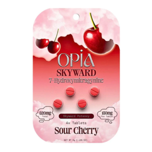 OPIA SKYWARD POTENCY 7-HYDROXYMITRAGYNINE TABLETS 130MG 4CT - SOUR CHERRY