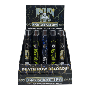 DEATH ROW RECORDS CARTRIDGE BATTERY BOX OF 15 - ASSORTED COLORS