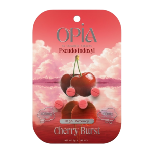 OPIA PSEUDO INDOXYL HIGH POTENCY CHEWABLE TABLETS 120MG 4CT - CHERRY BURST