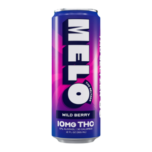 MELO THC BEVERAGE 12FLOZ 10MG - WILD BERRY