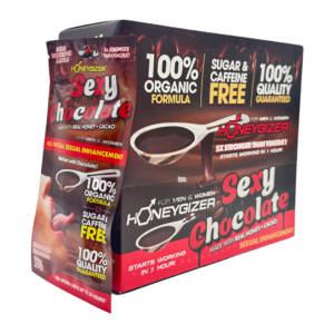 HONEYGIZER FOR MEN & WOMEN BOX OF 24 - SEXY CHOCOLATE