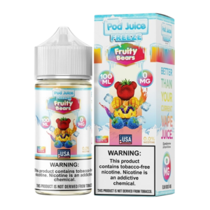 POD JUICE 100ML 0MG - FREEZE FRUITY BEARS