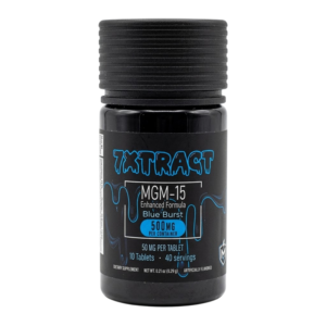 7XTRACT ENHANCED FORMULA MGM-15 TABLETS BOTTLE 50MG 10CT - BLUE BURST